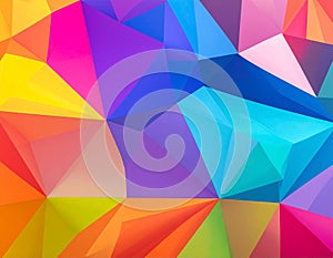Abstract background multicolor geometric poligonal