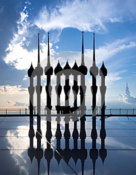 Silhouette icon multivarka, Vector