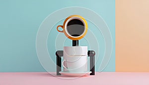 Espresso Head Robot