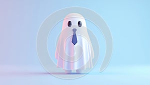 Ghost with Tie