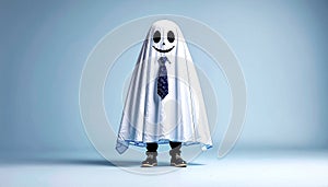 Ghost with Tie