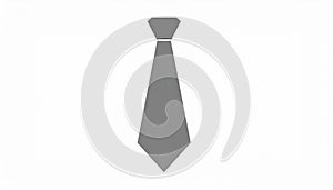 Tie, shades, grey, Vector