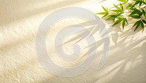 Light Beige Washi Texture Background for Menu Layout
