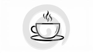 Coffee cup isolated icon