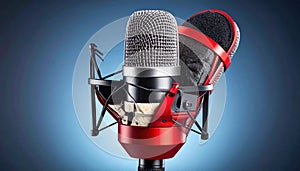 Studio Microphone Cutaway