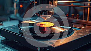 Vinyl Record Cutting Process