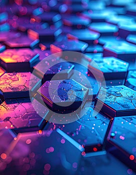 Reconceiving Digital Aesthetics- A Thorough Exploration of 3D Hexagonal Grids Embedde