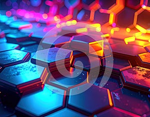 Reconceiving Digital Aesthetics- A Thorough Exploration of 3D Hexagonal Grids Embedde