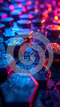 Reconceiving Digital Aesthetics- A Thorough Exploration of 3D Hexagonal Grids Embedde