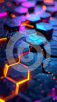 Reconceiving Digital Aesthetics- A Thorough Exploration of 3D Hexagonal Grids Embedde