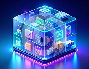 Digital Cube of Services and Data