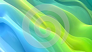 Abstract flowing particles motion background loop, Ai generative.