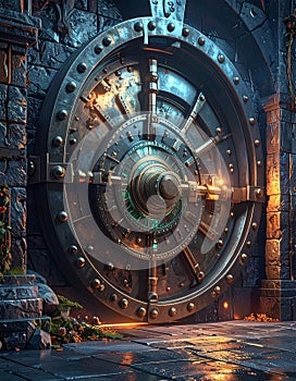 3d image of pseudocrypt
