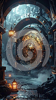 3d image of pseudocrypt