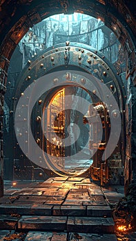 3d image of pseudocrypt