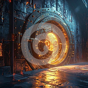 3d image of pseudocrypt
