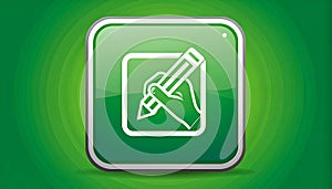 App icon vector-style image of edit background