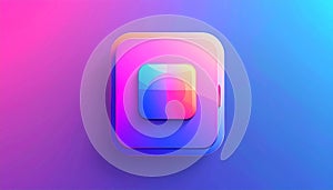 App icon vector-style image of edit background