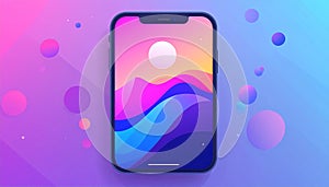 App icon vector-style image of edit background