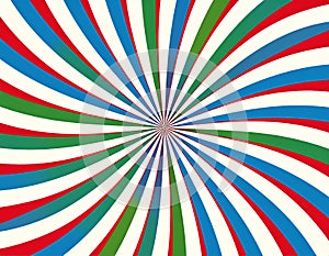 Vector vignette vector-style image of funloop