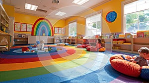 Early Learning Activities in a Kindergarten Classroom