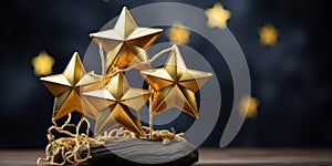 Gold Award of Distinction Honoring Star Achievements photo