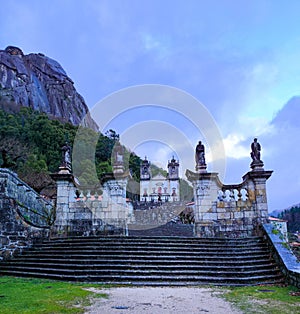 GenerateOur Lady of Peneda Sanctuary aka Santuario da Nossa Senhora da Penedad Image