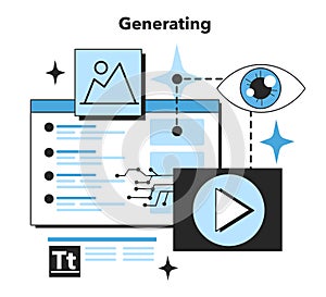 Generating. Artificial neural network application. Self-learning computing