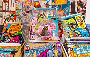 Generation-X comic book on display at a shop