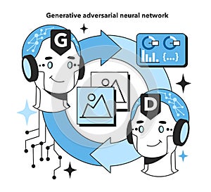 Generative adversarial artificial neural network. Self-learning computing