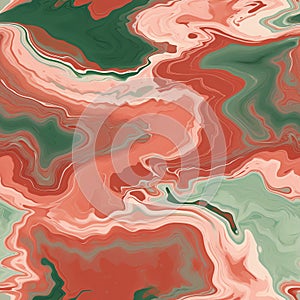 Generative AI Abstract Hand Drawing Psychedelic-