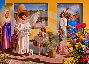 Easter Holiday Scene in San Nicolas de los Garza,Nuevo LeÃ³n,Mexico. photo