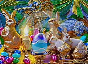 Easter Holiday Scene in San-Pedro,Bas-Sassandra,CÃ´te d\'Ivoire. photo