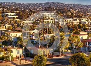 Skyline-Paradise Hills neighborhood in San Diego, California USA. photo