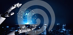 A generative AI visualizing its own deep learning neural network structure. Fermion