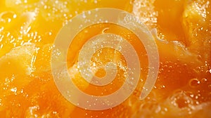 Generative AI Bright juicy orange pulp closeup Highquality image is suitable for topics healthy lifestyle vitamins