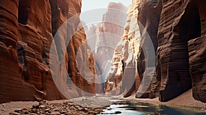 Generative AI, Canyon Vistas: Exploring the Majesty of Nature\'s Chasms photo