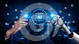 A generative AI demonstrating its ability to automate complex data workflows. Fermion