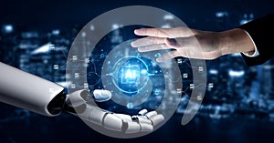 A generative AI demonstrating its ability to automate complex data workflows. Fermion