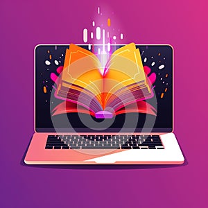 Generative AI Editable online document concept-