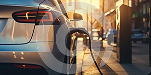 Generative AI, EV Power supply for electric car charging