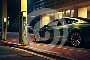 Generative AI, EV Power supply for electric car charging