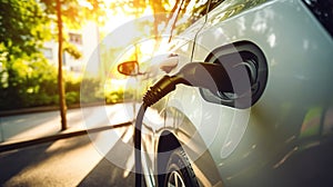 Generative AI, EV Power supply for electric car charging