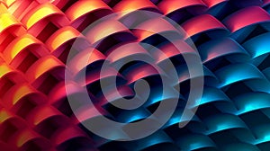 Generative AI, a grid pattern for a structured and organized website design