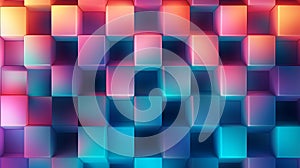 Generative AI, a grid pattern for a structured and organized website design