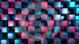 Generative AI, a grid pattern for a structured and organized website design