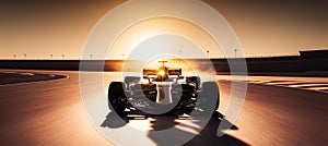 Generative AI illustration of f1 bolid