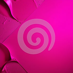 Viva magenta paper. Burst hole background. copy space , card concet