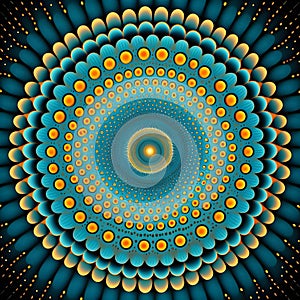 Generative AI, illustrations, Geometry patterns background. Mixed colors abstract pattern, digital abstract pattern