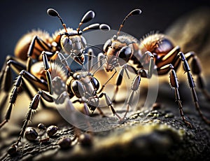 Generative AI image of ants